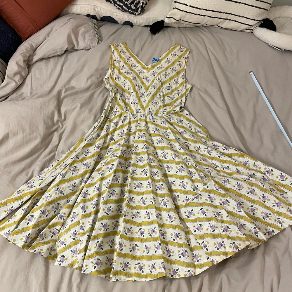 1950s/60s handmade vintage floral sundress